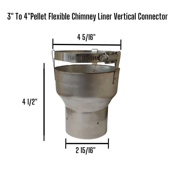 Chimney Liner Vertical Appliance Connector - Image 5