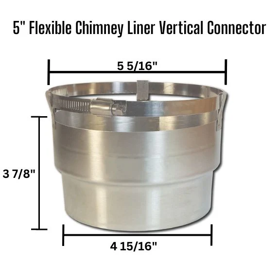 Chimney Liner Vertical Appliance Connector - Image 6